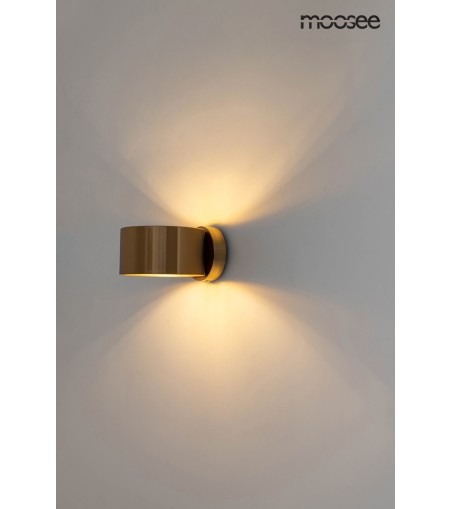 MOOSEE lampa ścienna ARRO złota