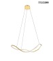 MOOSEE lampa wisząca WAVES 60 złota