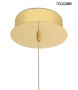 MOOSEE lampa wisząca LIBRA złota