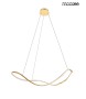 MOOSEE lampa wisząca WAVES 100 złota