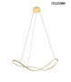 MOOSEE lampa wisząca WAVES 80 złota