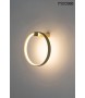 MOOSEE lampa ścienna CIRCLE WALL złota