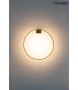 MOOSEE lampa ścienna CIRCLE WALL złota