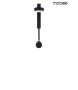 MOOSEE lampa ścienna CLARID BLACK czarna