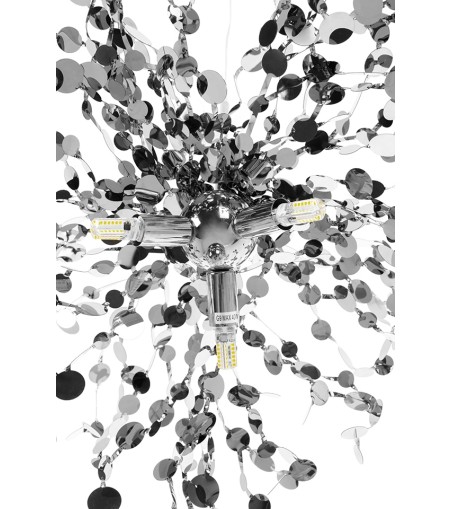 MOOSEE lampa wisząca MONETE SINGLE chrom