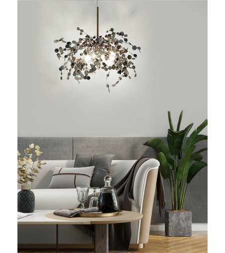 MOOSEE lampa wisząca MONETE SINGLE chrom