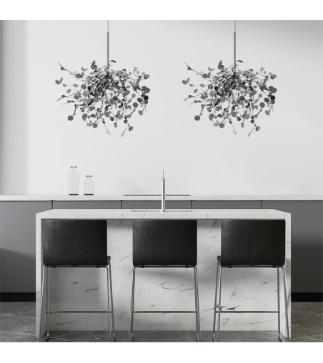 MOOSEE lampa wisząca MONETE SINGLE chrom