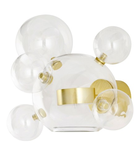 MOOSEE lampa ścienna CAPRI WALL 6 złota
