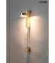 MOOSEE lampa ścienna CLARID GOLD złota