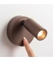 Lampa ścienna SHP PICKET brązowa