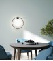 MOOSEE lampa ścienna CIRCLE WALL czarna
