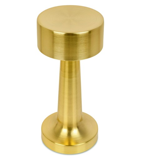 Lampa biurkowa LEE złota - wbudowana bateria, LED
