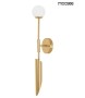 MOOSEE lampa ścienna LUCCA złota