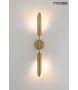 MOOSEE lampa ścienna LOCCA złota