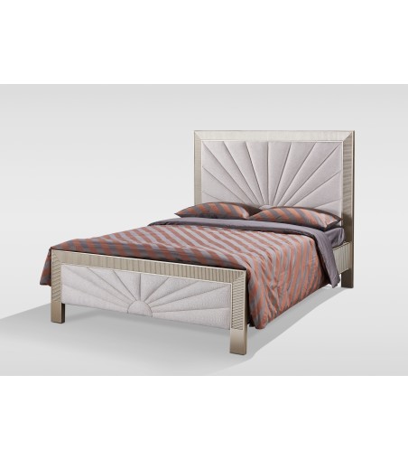 Stilig Bedroom ST900Q Łóżko tapicerowane 160cm + 2 szafki nocne ST901
