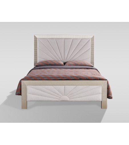 Stilig Bedroom ST900Q Łóżko tapicerowane 160cm + 2 szafki nocne ST901