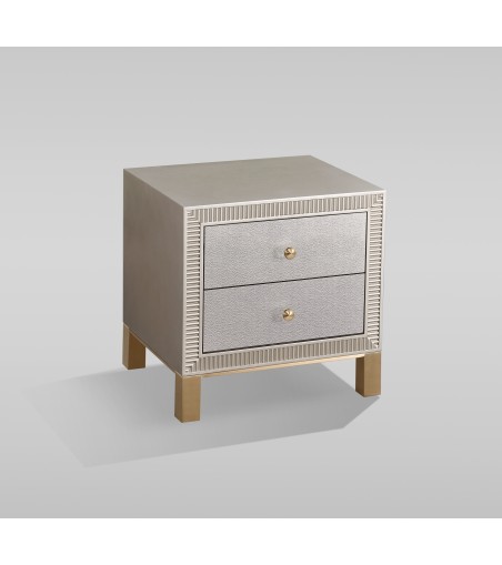 Stilig Bedroom ST900Q Łóżko tapicerowane 160cm + 2 szafki nocne ST901