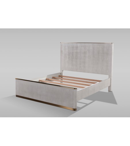 Stilig Bedroom ST890Q Łóżko tapicerowane 160cm + 2 szafki nocne ST891