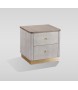 Stilig Bedroom ST890Q Łóżko tapicerowane 160cm + 2 szafki nocne ST891