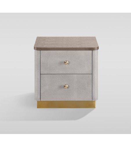 Stilig Bedroom ST890Q Łóżko tapicerowane 160cm + 2 szafki nocne ST891