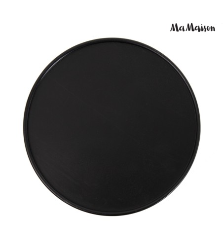 MaMaison stolik LAPIS 36 czarny / drewno  mango