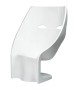 Fotel NEMO FACE CHAIR biały - włókno szklane