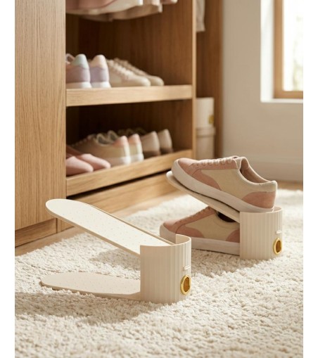 Zestaw 3 wkładek do szafy na buty SHP     EASY beżowy
