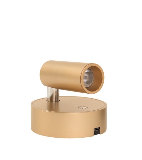 Lampa ścienna SHP PICKET złota