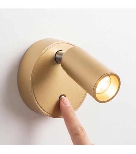 Lampa ścienna SHP PICKET złota