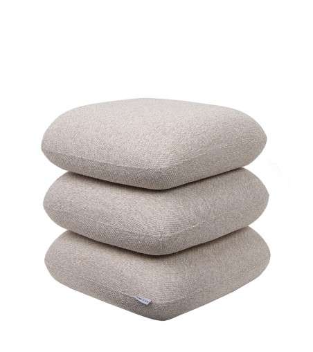 Pufa STONES beżowa