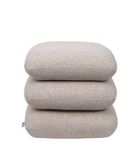 Pufa STONES beżowa