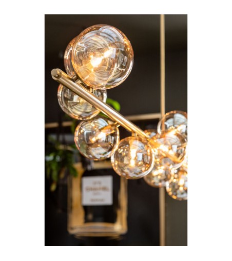 KARE lampa wisząca SCALA BALLS 155        mosiądz