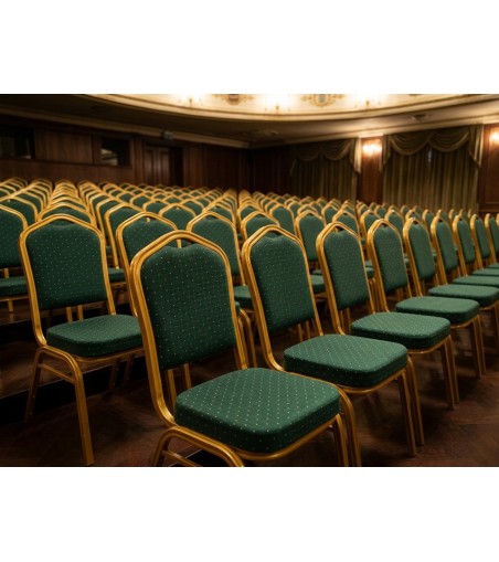 Krzesło bankietowe / konferencyjne        HEKATE zielone