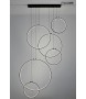 MOOSEE lampa wisząca CIRCULO SIX czarna