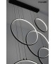 MOOSEE lampa wisząca CIRCULO SIX czarna