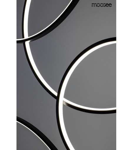 MOOSEE lampa wisząca CIRCULO SIX czarna