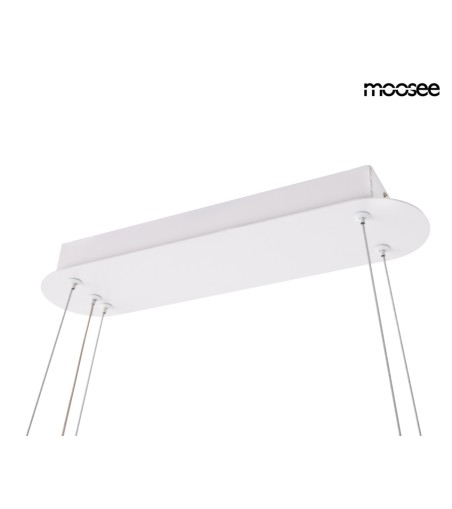 MOOSEE lampa wisząca MAZAYA biała