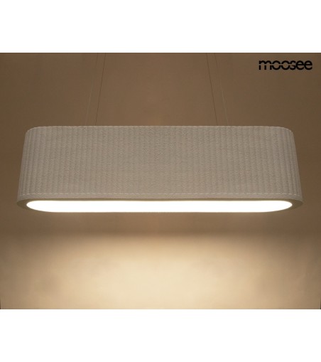 MOOSEE lampa wisząca MAZAYA biała