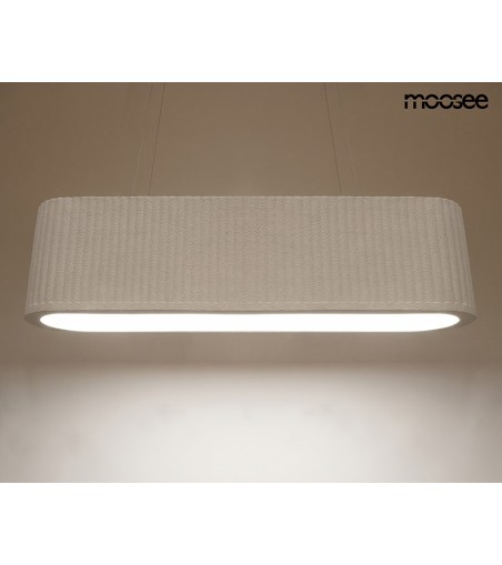 MOOSEE lampa wisząca MAZAYA biała