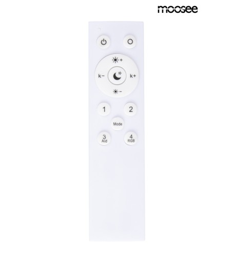 MOOSEE lampa wisząca MAZAYA biała