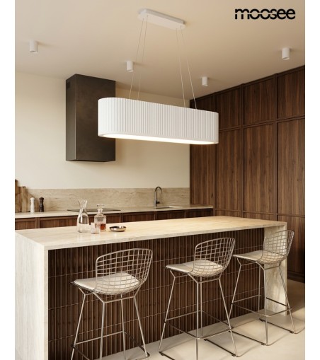 MOOSEE lampa wisząca MAZAYA biała