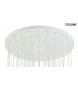 MOOSEE lampa wisząca CANNON DISC 50       złota