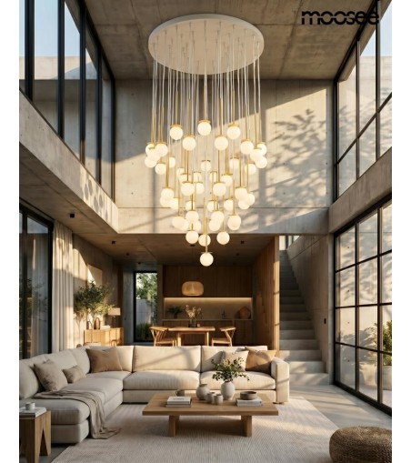 MOOSEE lampa wisząca CANNON DISC 50       złota