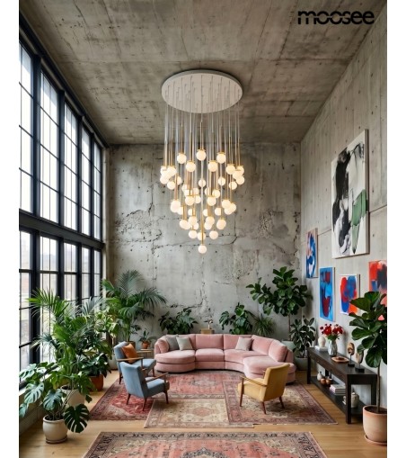 MOOSEE lampa wisząca CANNON DISC 50       złota