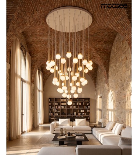 MOOSEE lampa wisząca CANNON DISC 50       złota