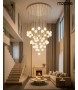 MOOSEE lampa wisząca CANNON DISC 50       złota