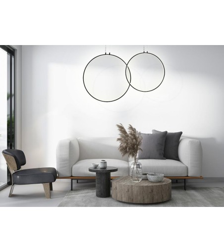 MOOSEE lampa wisząca CIRCULO 60 czarna