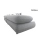 MaMaison sofa narożna ogrodowa ALEXANDER  szara (poduszki i pokrowiec w zestawie)