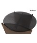 MaMaison stolik MANTA 50 czarny / złoty