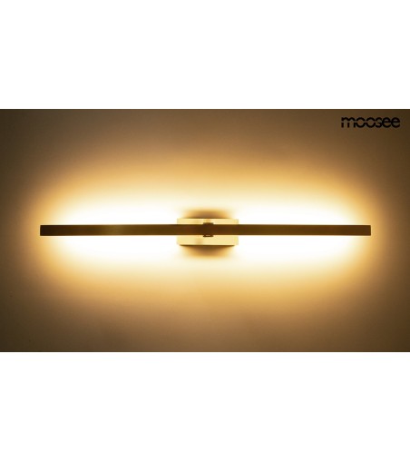 MOOSEE lampa ścienna LINE złota